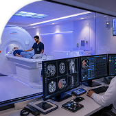 MRI suite and imaging control room